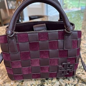 Tory Burch burgundy bag